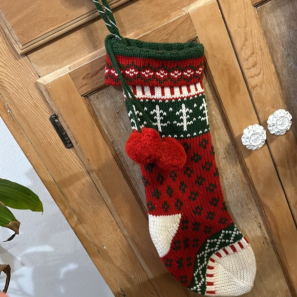 Wondershop Christmas Knit Hanging Stockings - Set of 2 - Picture 2 of 7